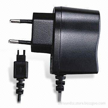 Mobile Travel Charger with EU Plug and IC Multiple Protective Circuit